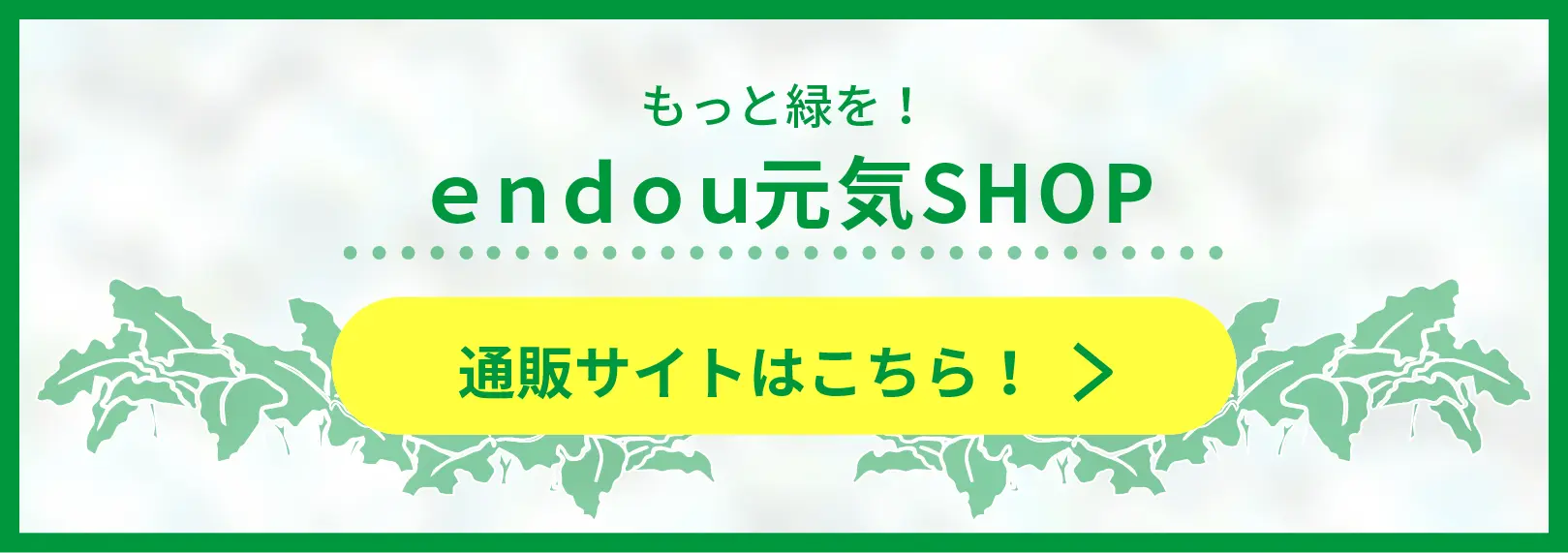 もっと緑を！ endou元気SHOP 通販サイトはこちら！(別ウィンドウで開きます)